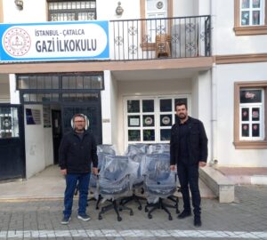 ÜNER’DEN GAZİ İLKOKULU’NA DESTEK