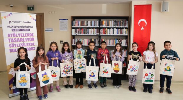 KÜTÜPHANE HAFTASI ATÖLYE VE SÖYLEŞİLERLE KUTLANDI