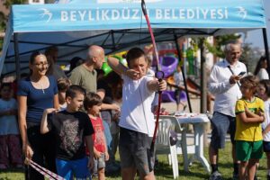 TATİL COŞKUSU ÇOCUK SPOR ŞENLİĞİ’NDE YAŞANDI
