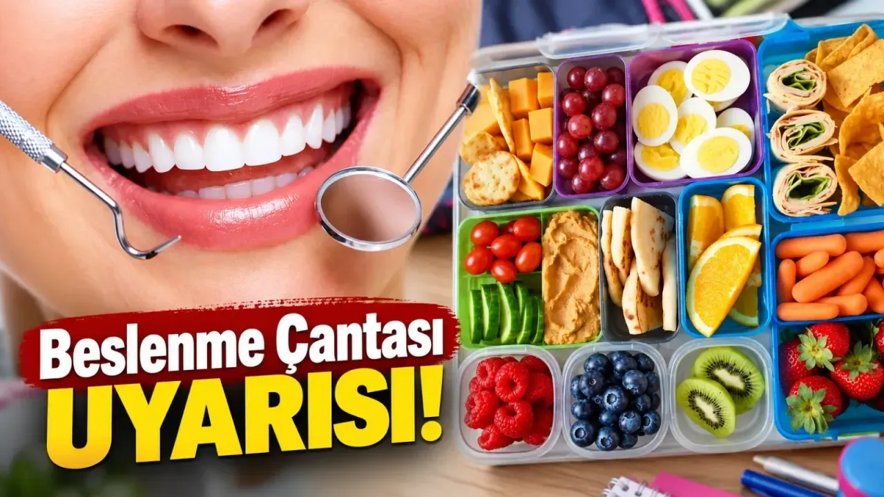 Beslenme çantası çürük riskini artırabilir! 